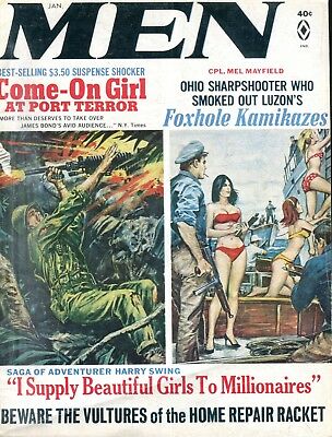 Men Magazine Come-On Girl January 1966 062218lm-ep