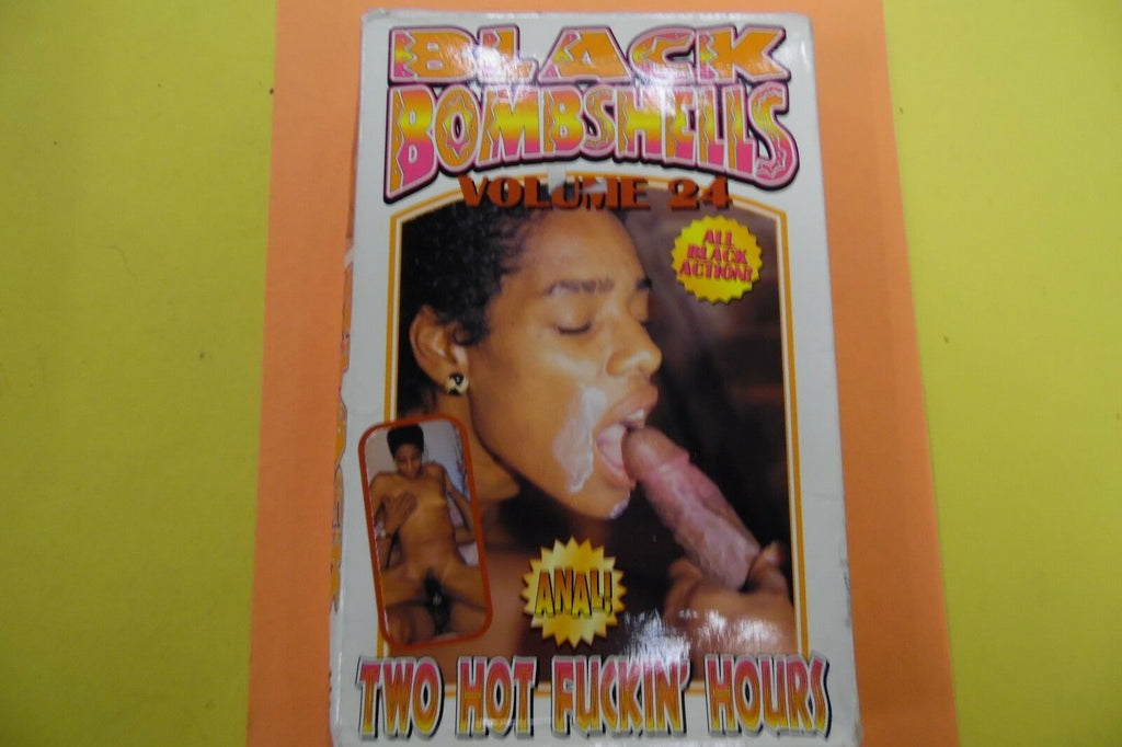 Black Bombshells VHS vol.24 Anal Black Action 2 hrs XXX CLEARANCE 111816lm-ep3