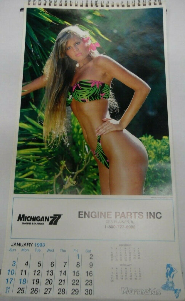 Playboy 1993 Advertising Calendar 17" x 9" 042419lm-ep2 - Used