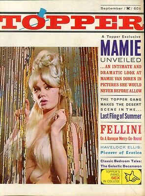 Topper Magazine Mamie VanDoren September 1964 062318lm-ep2