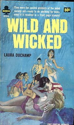 Wild And Wicked Novel by Laura Duchamp 1965 1st Printing 021618lm-ep3