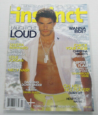 Instinct Gay Adult Magazine Sandra Bernhard July 2006 ex 101814lm-ep