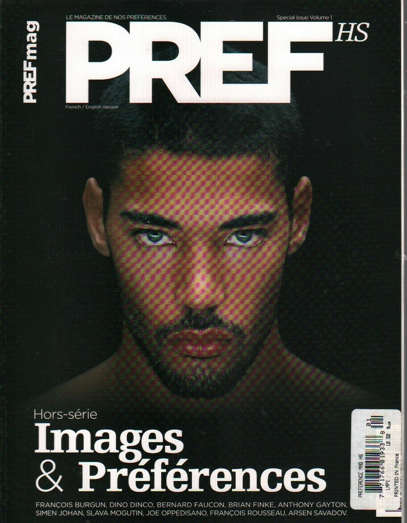 Pref Mag Rare French/EnglishGay Men Hors-Serie Vol 1 Dino Dinco 030620AME