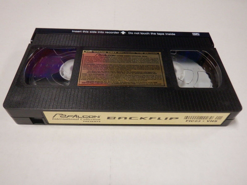 Backflip Antal Reczi, Daniel Kriley Falcon Gay Male VHS 082020AMP