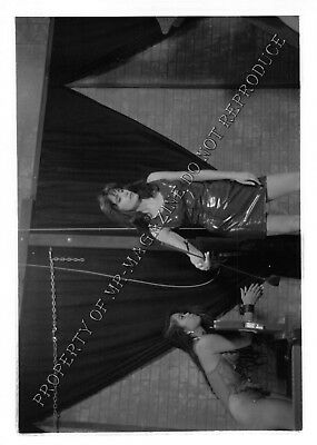 Adult Vintage B&W Photo 5x7 HOM Bondage Sexy Lesbian Bound & Dominated 272HY