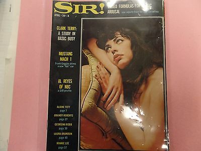 Sir! Busty Adult Magazine Alaine Tett April 1969 031616lm-ep