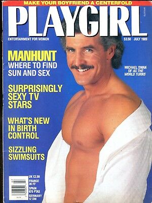 Playgirl Magazine Michael Swan July 1989 121017lm-ep