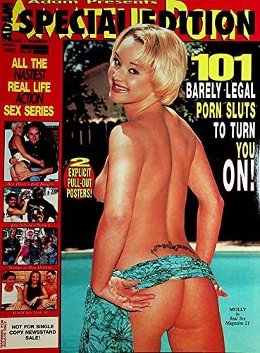Adam Presents Amateur Porn Magazine Covergirl Molly vol.7 #1 October 1999