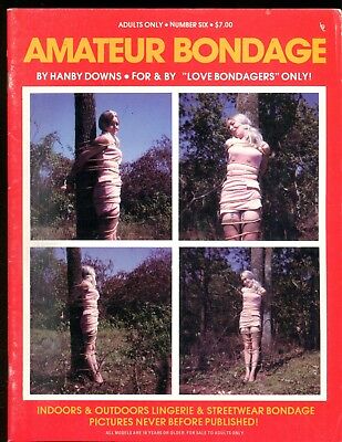 Amateur Bondage Magazine #6 1986 by Hanby Downs 050318lm-ep2 - Used