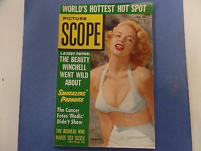 Picture Scope Adult Digest Magazine Eve Meyer January 1956 030916lm-ep