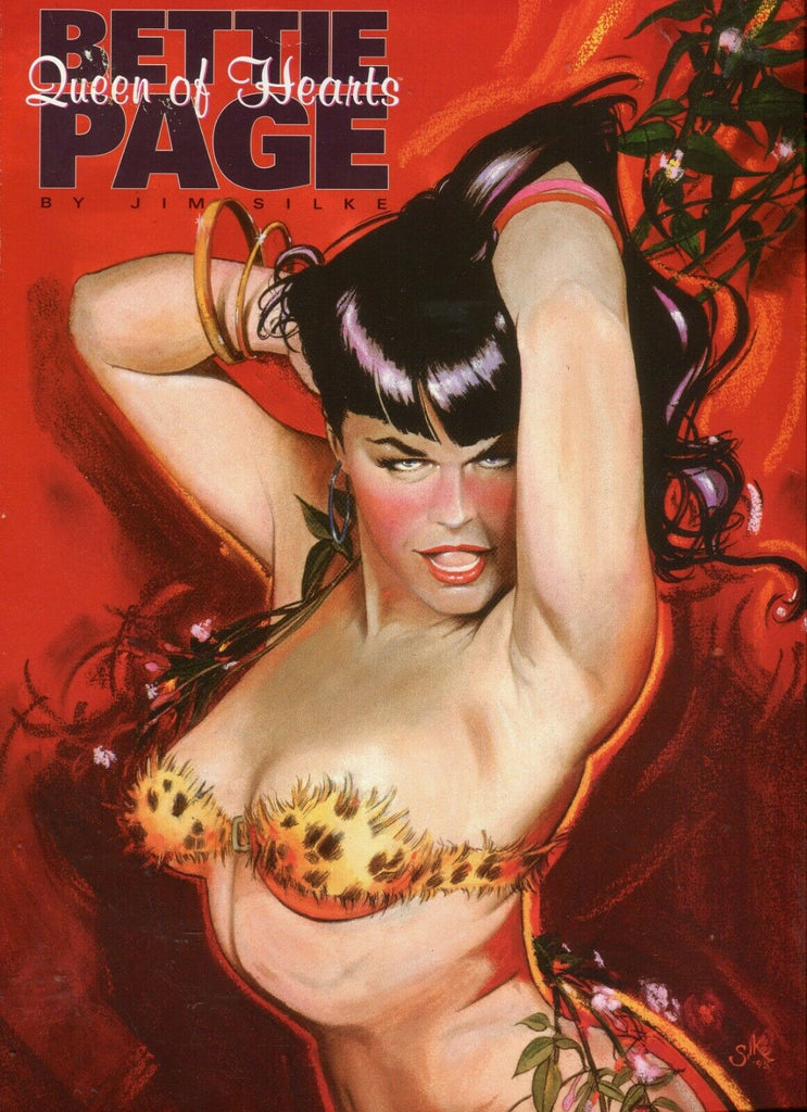 Bettie Page Queen Of Hearts Magazine by Jim Silke 1995 061319lm-ep2