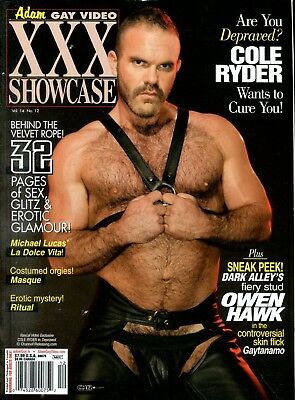 Adam Gay Video XXX Magazine Cole Ryder vol.14 #12 2007 032318lm-ep