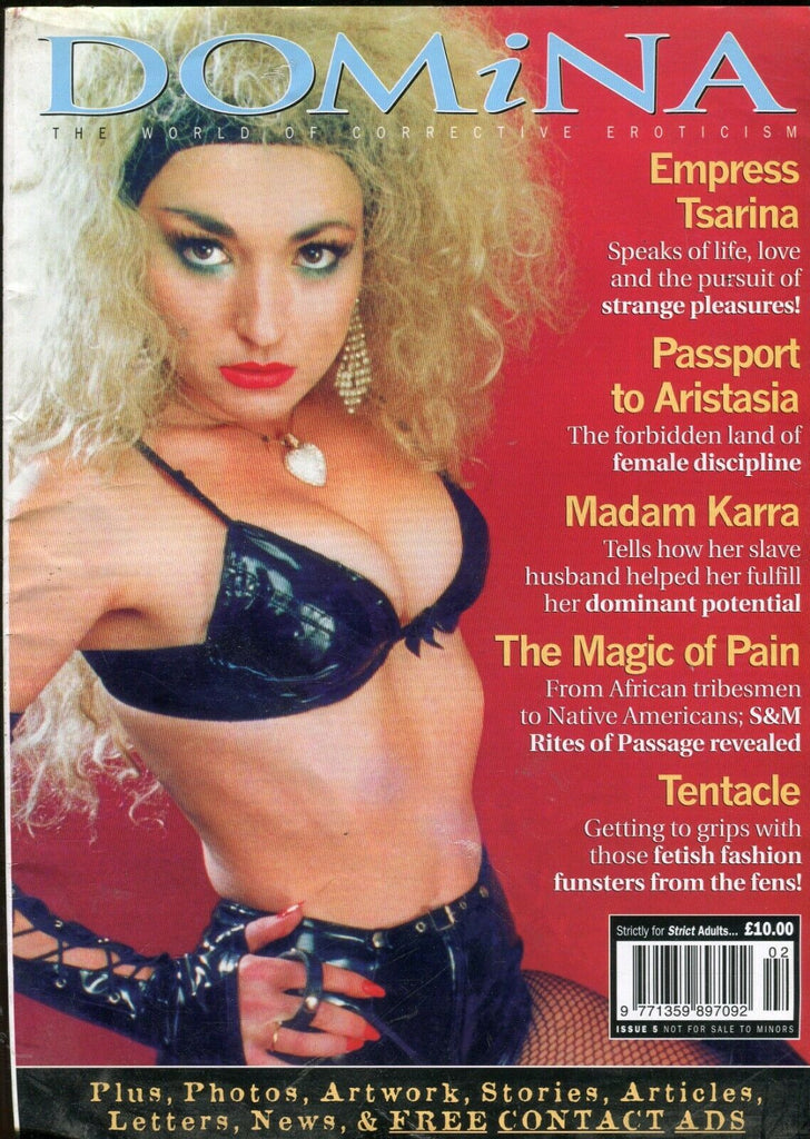 Domina Fetish Magazine Madam Karra #5 1996 070619lm-ep