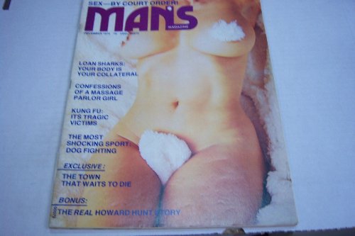 Man's Busty Adult Magazine "Confessions of a Massage Parlor Girl" December 1974