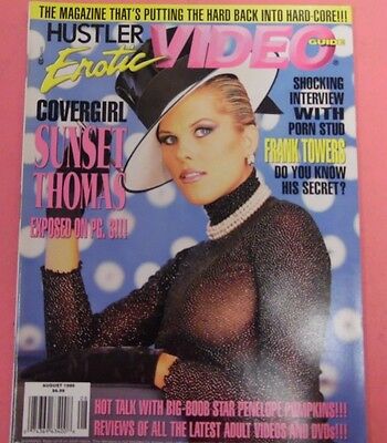 Erotic Video Guide Magazine Sunset Thomas August 1999 061913lm-epa