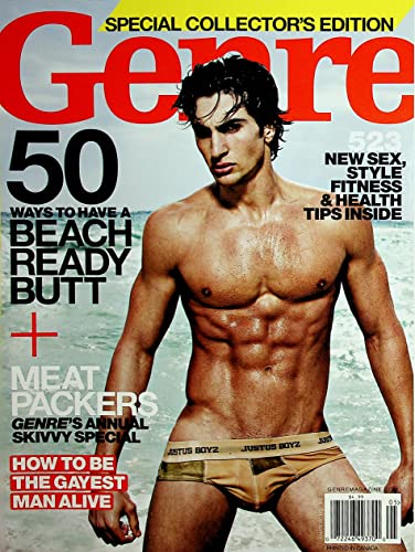 Genre Gay Men's Magazine Beach Ready Butt May 2008 Special Collector Edition