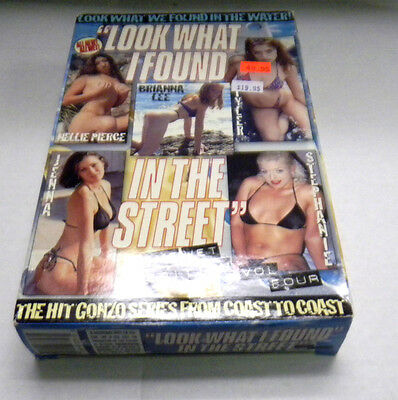 Look What I Found In The Street Adult VHS Vol.4 Jenna XXX vg 032114lm-ep3