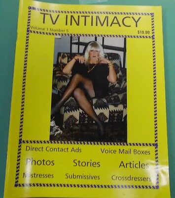 TV Intimacy Tranny Contact Magazine vol.1 #5 1992 062817lm-ep
