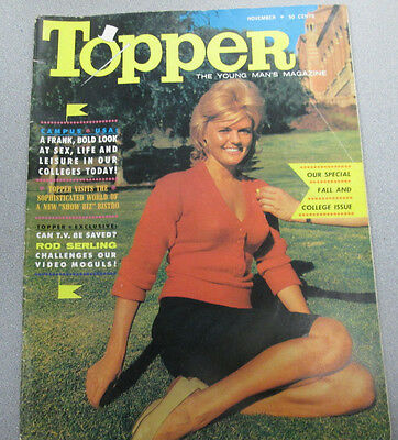 Topper Busty Adult Magazine Geisha November 1961 vg 031615lm-ep