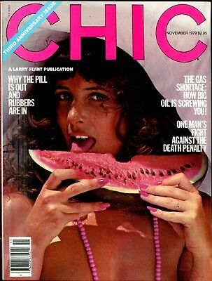 Chic Magazine Cover Girl Jennifer November 1979 3rd Anniversary 092418lm-ep