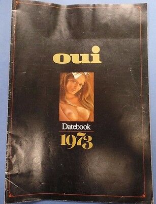 Oui Adult Datebook Calendar 1973 010116lm-ep