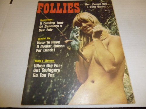Follies Busty Adult Magazine "Meet H'wood's New S-bomb Blond!" Vol.14 #4 November 1970