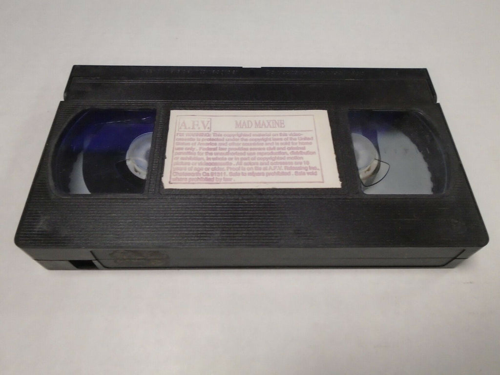 Mad Maxine Leanna Foxxx 1992 Shanna Rose Ron Jeremy Adult VHS 041819AMP2