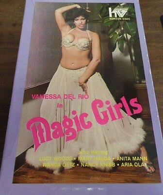 Magic Girls Lucy Woods Mary Hadda Vanessa Del Rio Horizon Adult VHS 090915amp6