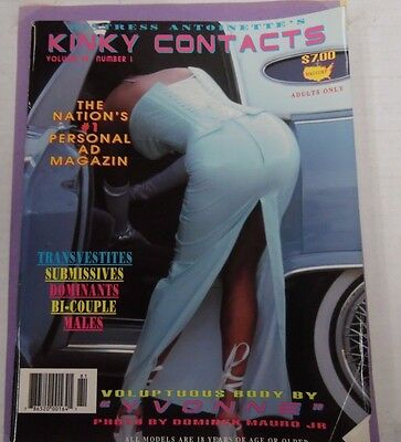 Mistress Antoinette's Kinky Contacts Magazine vol.18 #1 1996 111912lm-epa