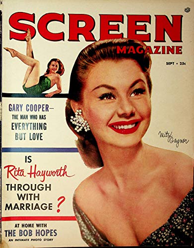Screen Magazine Mitzi Gaynor / Gary Cooper/ Rita Hayworth/ Bob Hope September 1953
