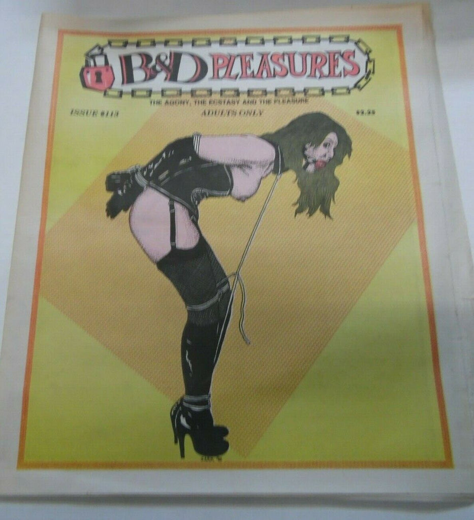 B & D Pleasures Newspaper Ecstasy And Pleasure #113 013020lm-ep