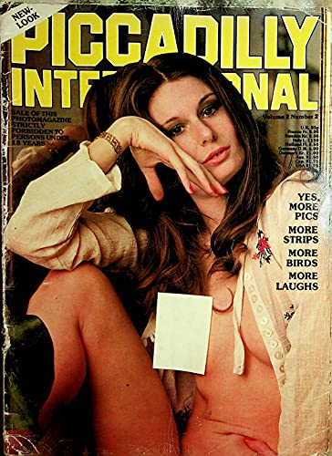 Piccadilly International Magazine Covergirl Gertrude vol.2 #2 1970's