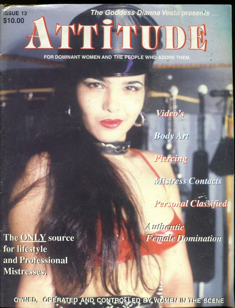 Attitude Fetish Magazine Female Domination #13 072619lm-ep