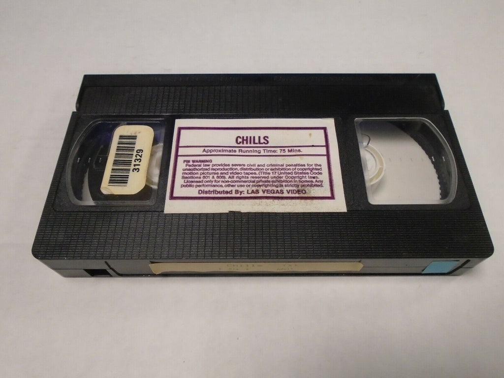 Chills Aja Blake Palmer 75mins Las Vegas 1989 Adult VHS 032019AMP3