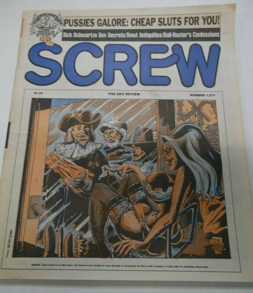 Screw Newspaper Pussies Galore #1271 July 12, 1993 012920lm-ep2