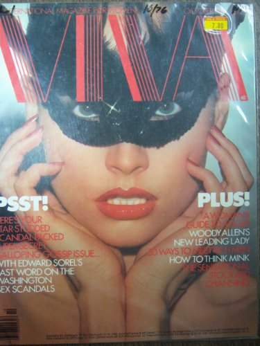 Viva Adults Only Magazine October 1976 Woody Allen's New Leading Lady