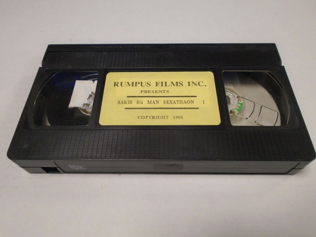Sakis Six Man Sexathon Rumpus Films 1993 Adult VHS 022119AMP3