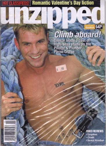Unzipped Magazine  (Climb aboard! Caesar leads a cast of high-seas studs on the Pillage & Plunder  February 15, 2000  030826lmp