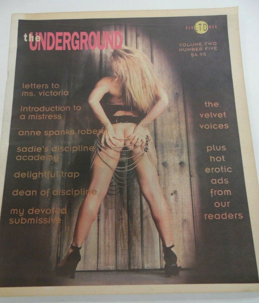 The Underground Fetish Newspaper Annne Spanks Robert vol.2 #5 1994 120919lm-ep