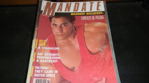 Mandate All Male Adult Gay Magazine November 1984 Lorenzo De Palma
