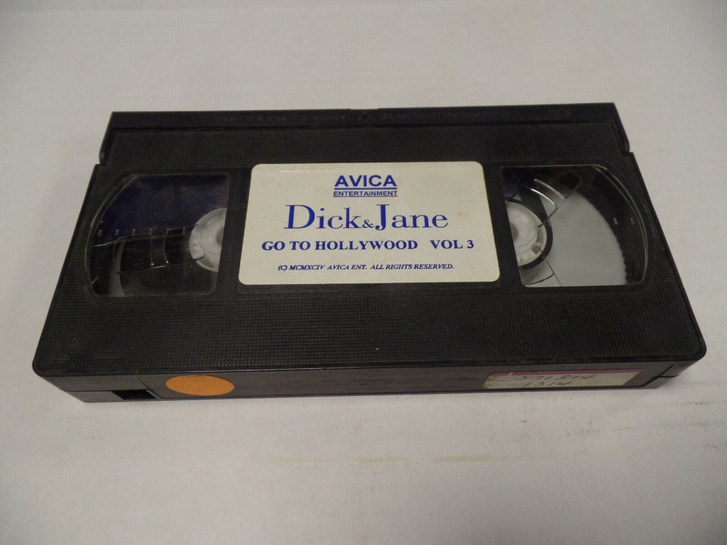 Dick & Jane Go to Hollywood Vol 3 Avica Ent Adult VHS 052219AMP2