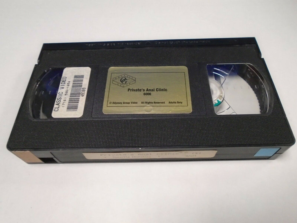 Private's Anal Clinic #6 Samantha Churchill Vintage Adult VHS 022119AMP2