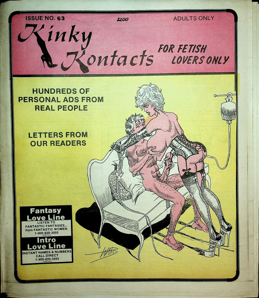 Kinky Kontacts Newspaper Fetish Lovers #63 022220lm-ep