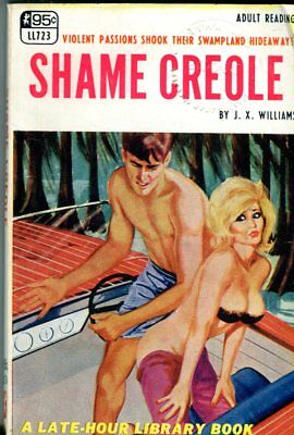 Shame Creole Novel by J.X. Williams 1967 042314lm-epa