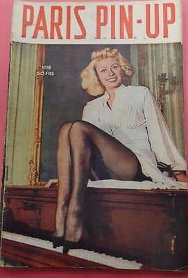 Paris Pin-Up Adult French Magazine Hazel Brooks #19 1950's 121815lm-ep