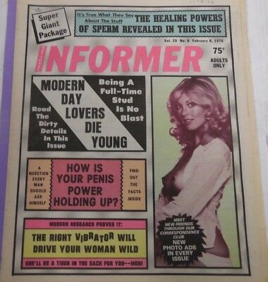 Informer Adult Newspaper Modern Day Lovers February 8,1976 011213lm-epa