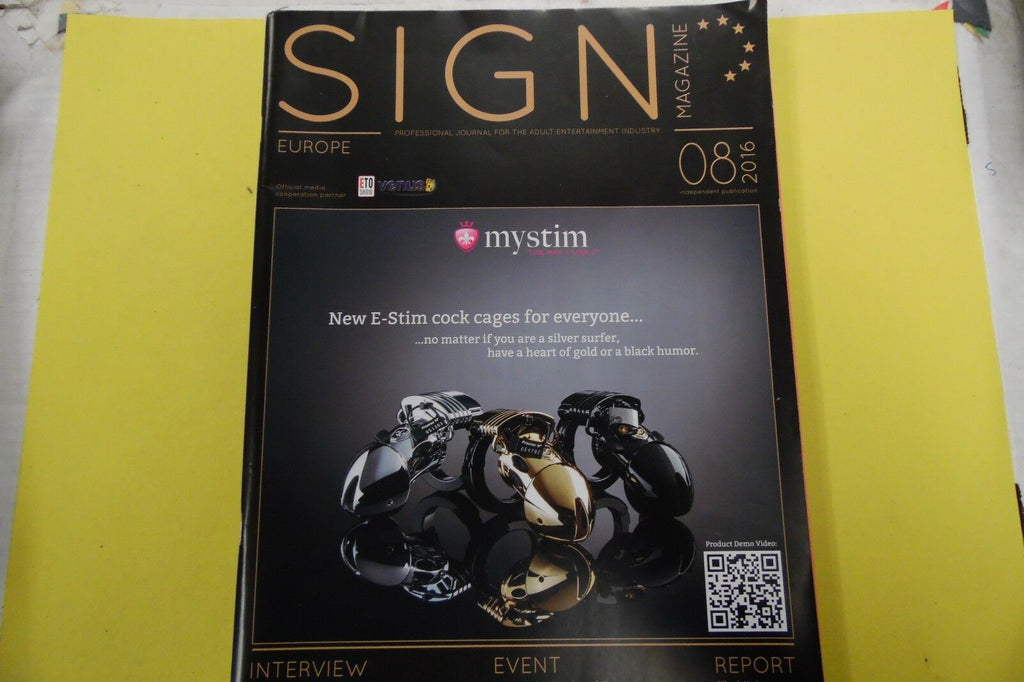 Sign Magazine Adult Entertainment Industry #8 2016 CLEARANCE 110916lm-ep5