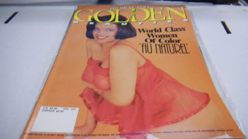 Golden Beauties Busty Adult Magazine "World Class Women of Color Au Naturel" Vol.1 #1 Premiere Issue