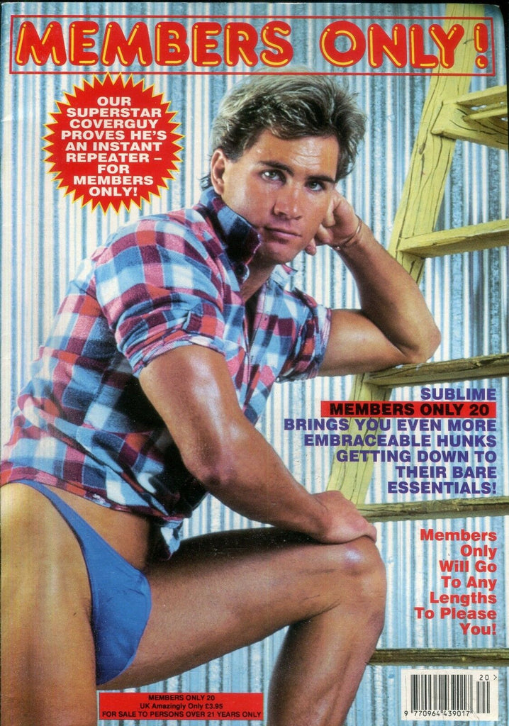 Members Only Gay Magazine Cover Guy Shawn #20 011519lm-ep
