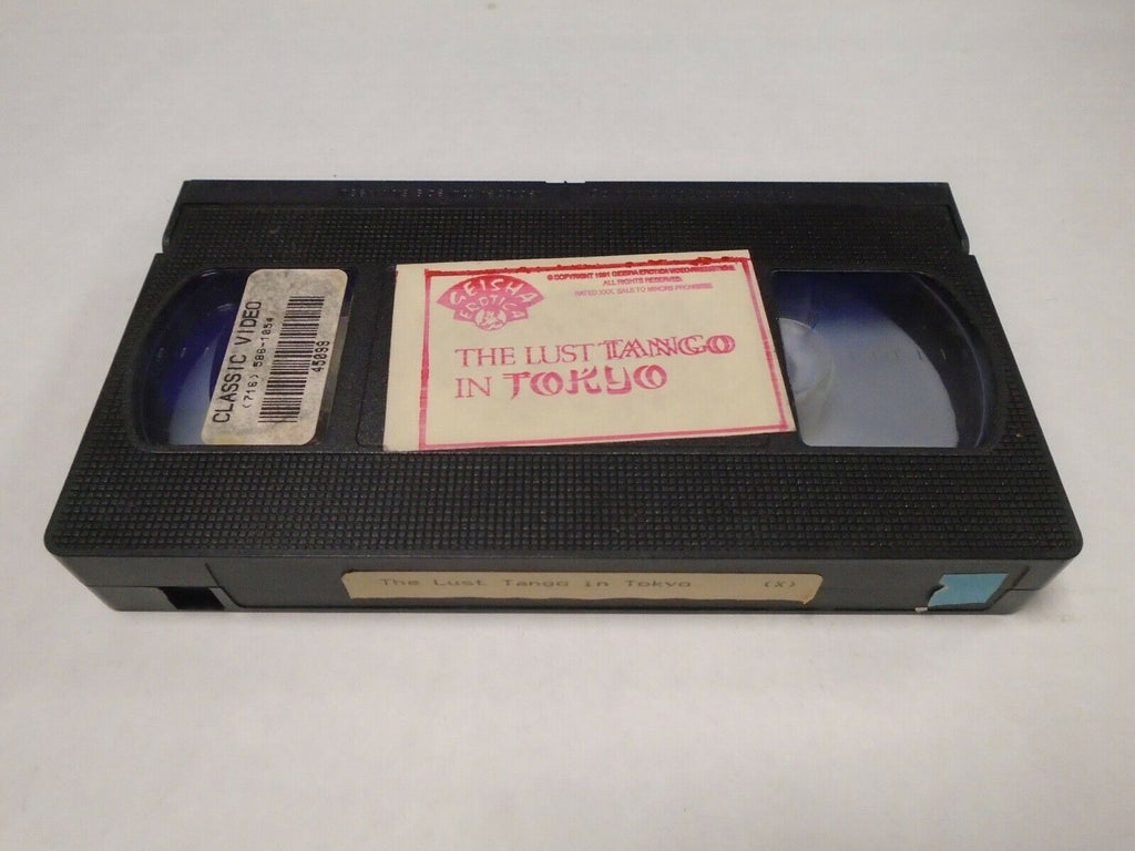 The Lust Tango in Tokyo Geisha Erotica Adult VHS 040319AMP
